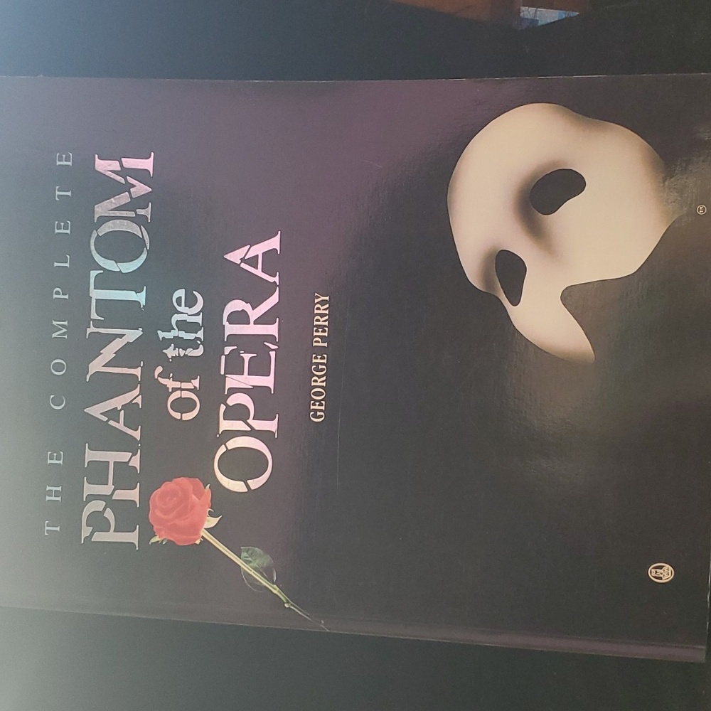 Vintage The Complete Phantom of the Opera Book George Perry 1987 Full Color
